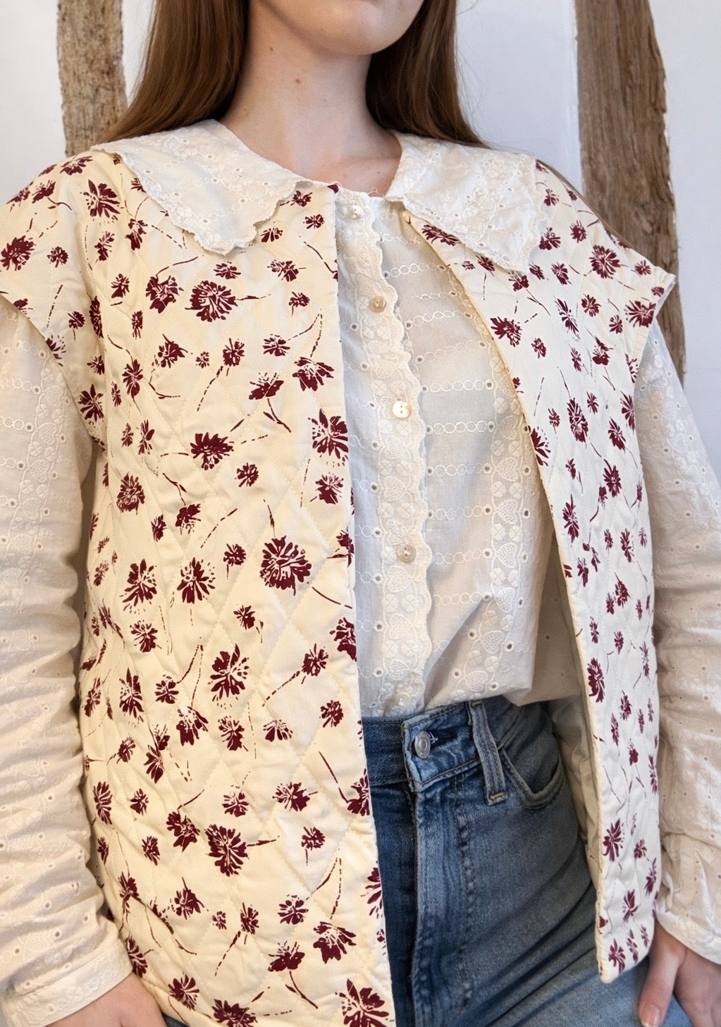 Gilet Matelassé Pivoine