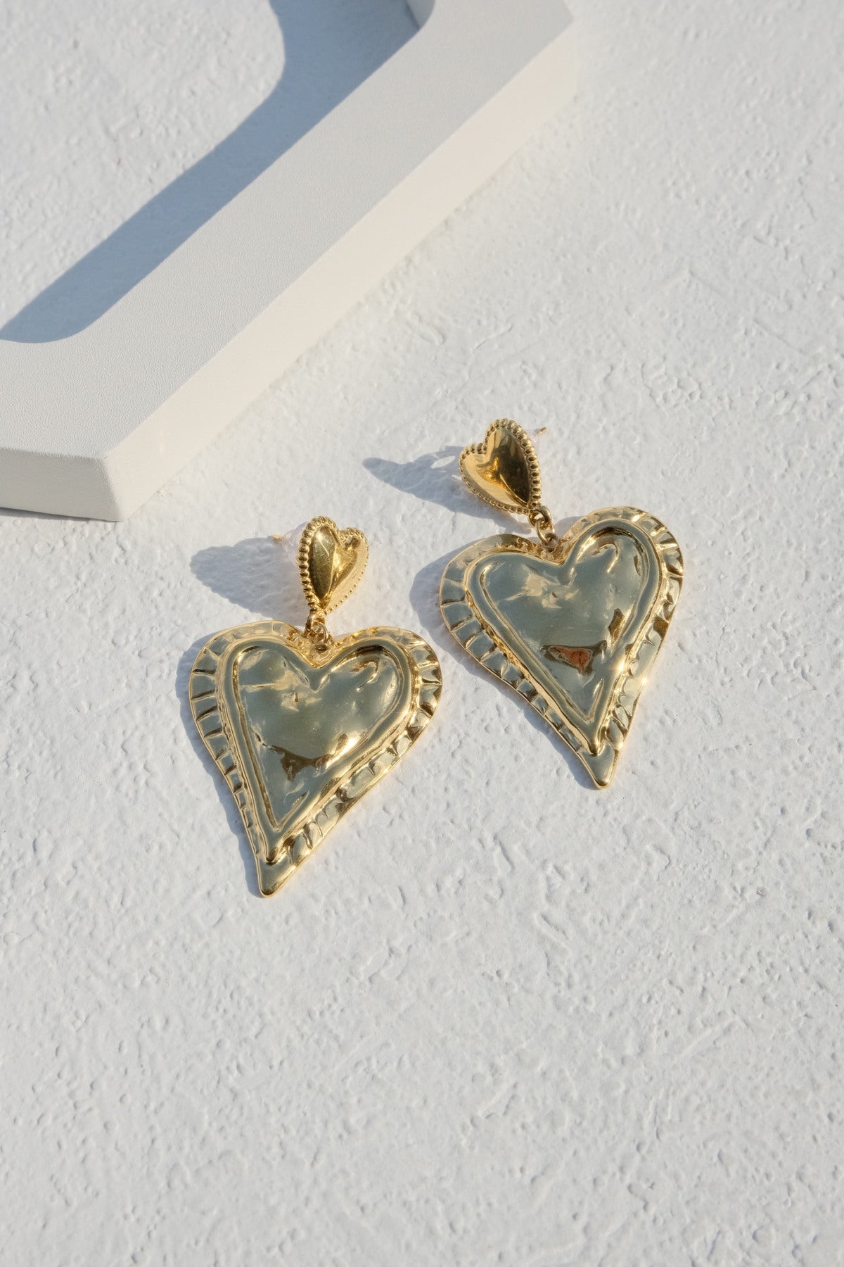 Boucles d’oreilles coeur