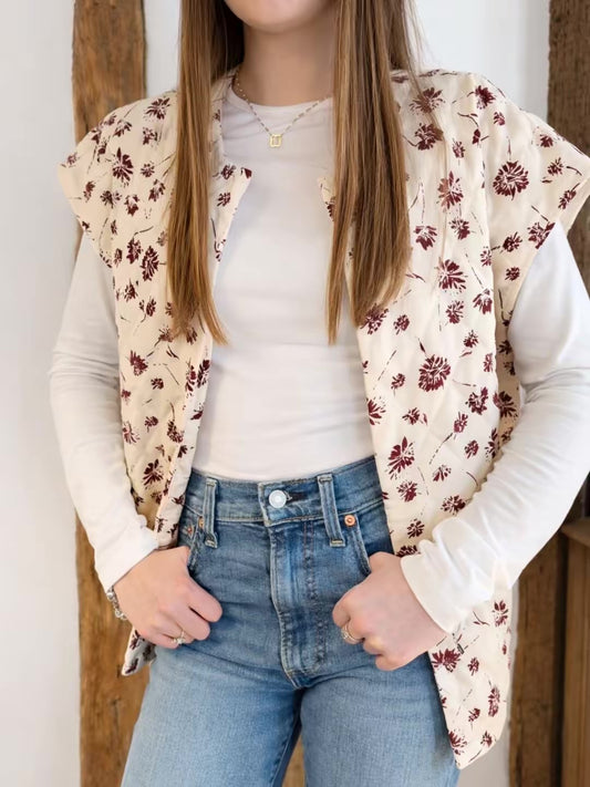 Gilet Matelassé Pivoine