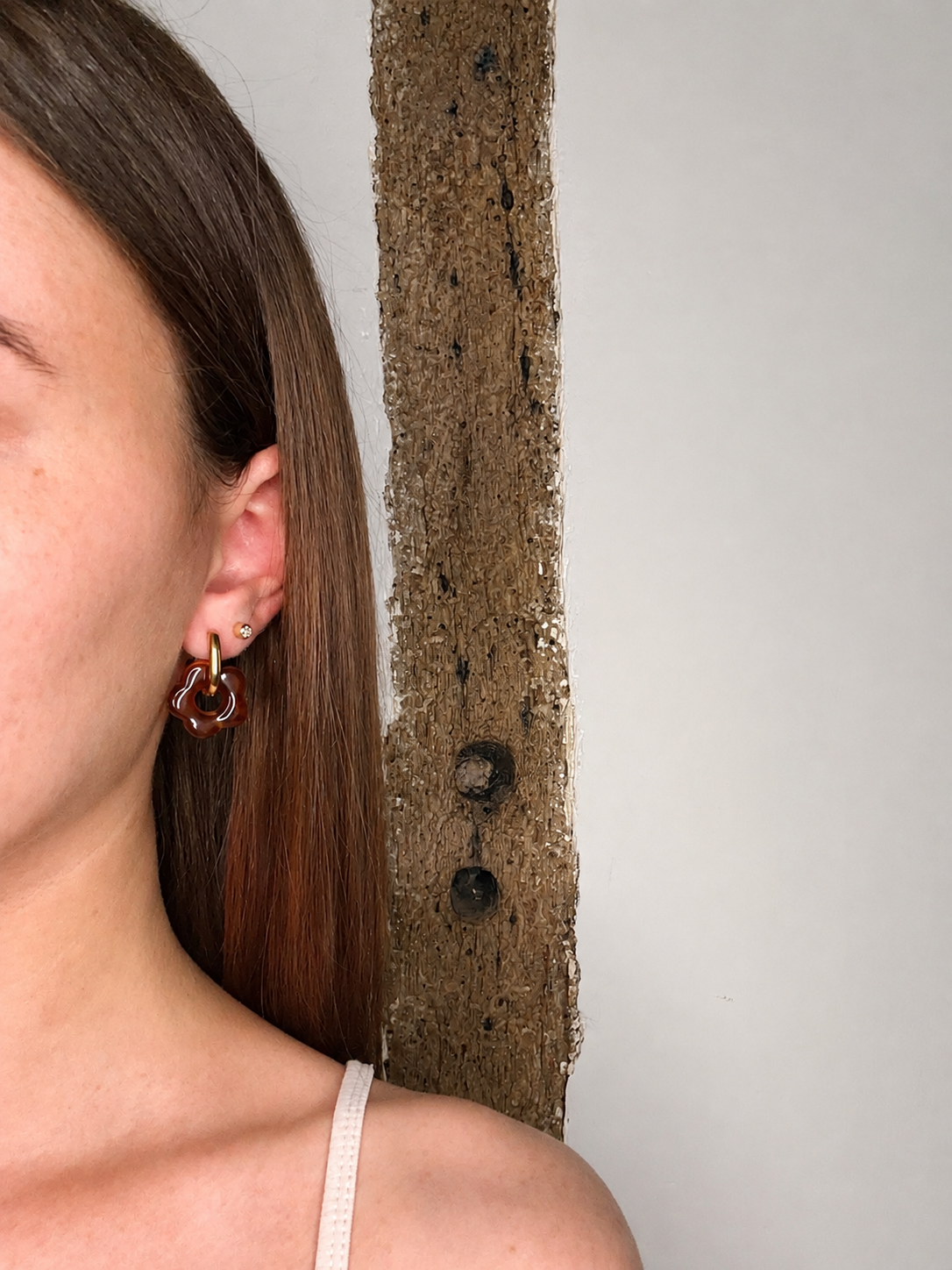 Boucles d’oreilles fleur