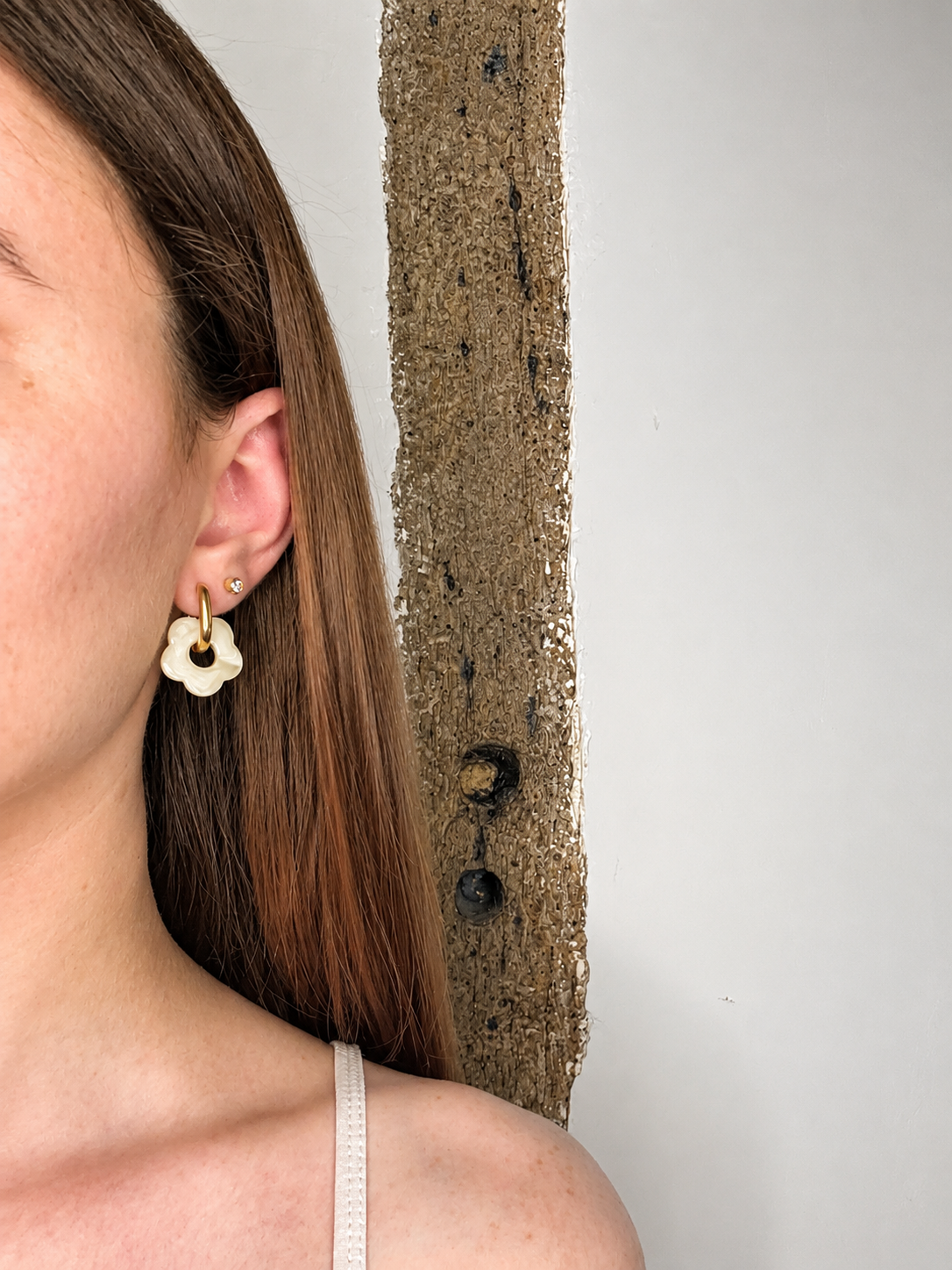 Boucles d’oreilles fleur