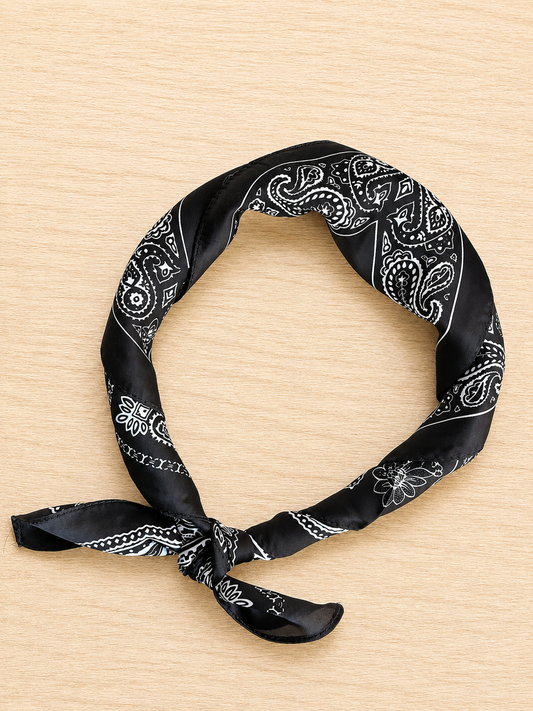 Foulard noir